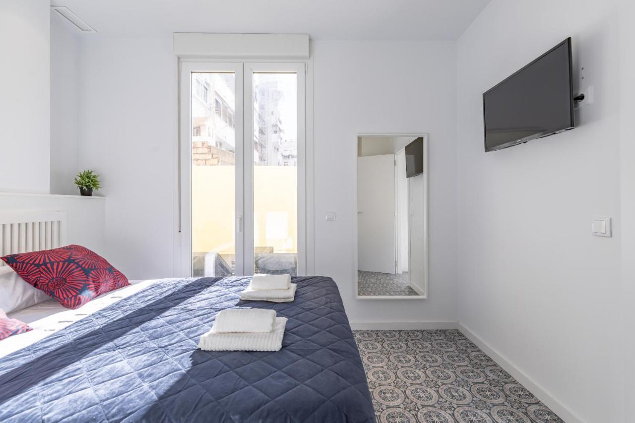 Gorgeous Apt With A Large Private Terrace Valencia Exterior foto