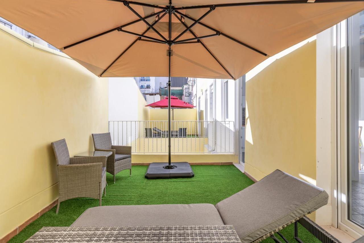 Gorgeous Apt With A Large Private Terrace Valencia Exterior foto