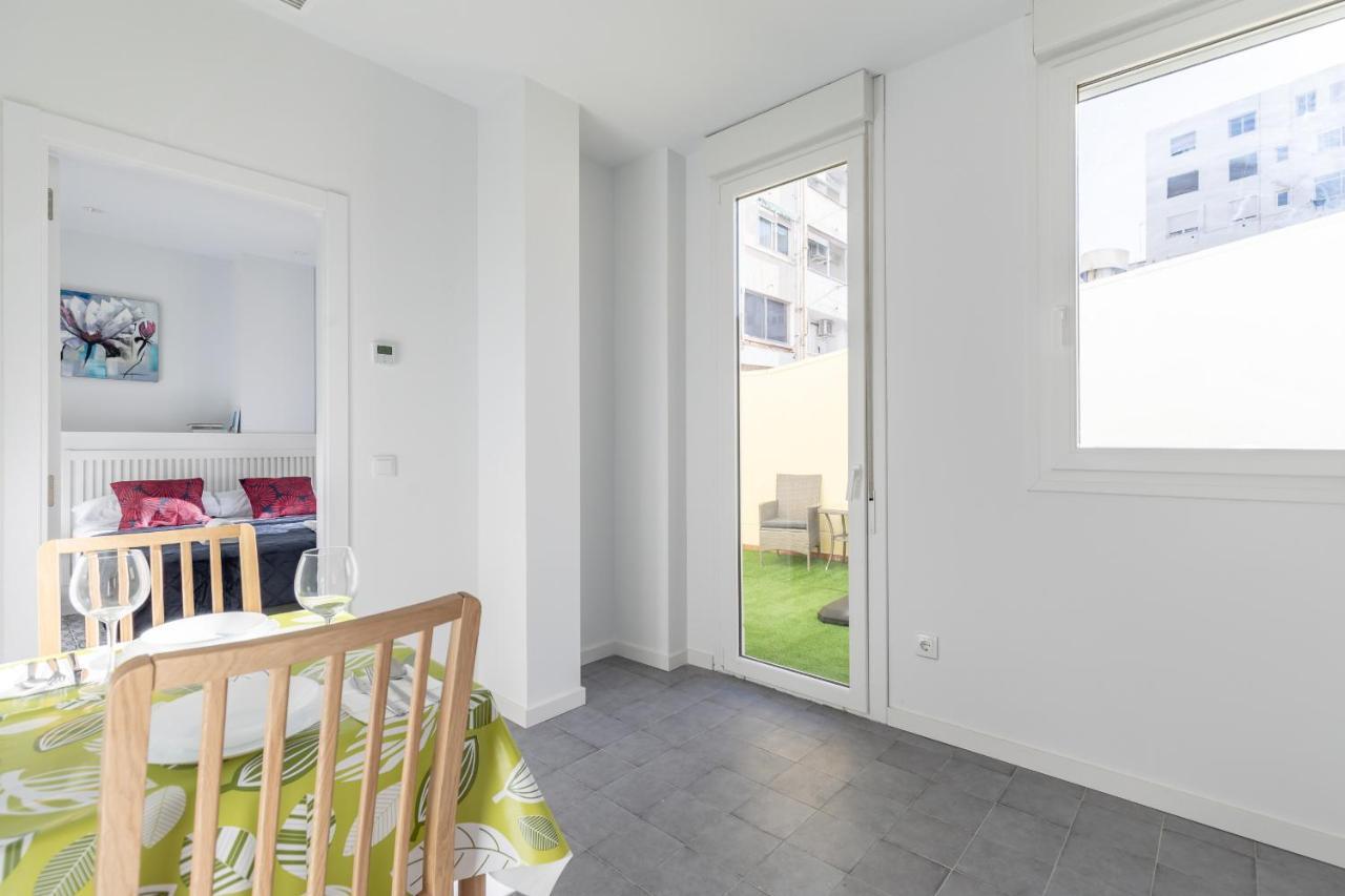 Gorgeous Apt With A Large Private Terrace Valencia Exterior foto